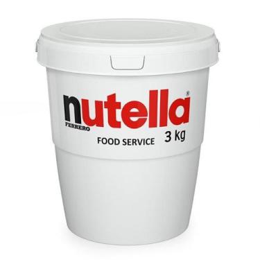 Imagem de Creme de avelã com cacau nutella 3 kg - Novasafra