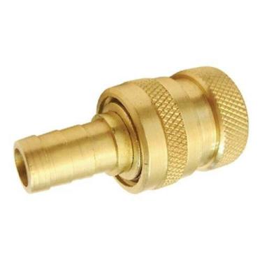 Imagem de Engate Rapido Para Agua Garden 3/4 X1/2 Não Enferruja, Dourado-escuro