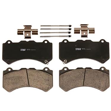 Imagem de TRW Conjunto de pastilhas de freio a disco Pro TRC1382 para Nissan GT-R 2009-2014, frontal
