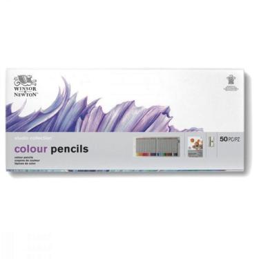 Imagem de Lápis de Cor Winsor & Newton Studio Collection com 50 Peças - 2090002