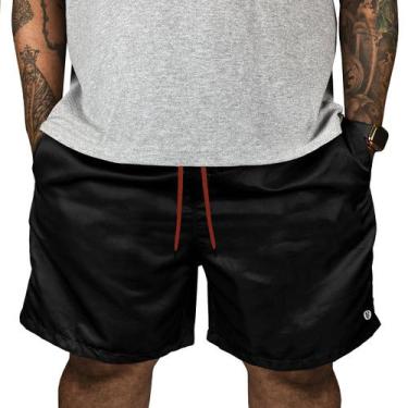 Imagem de Short Praia Masculino Extra Plus Size Elástico Com Cardao - MP Moda Ma