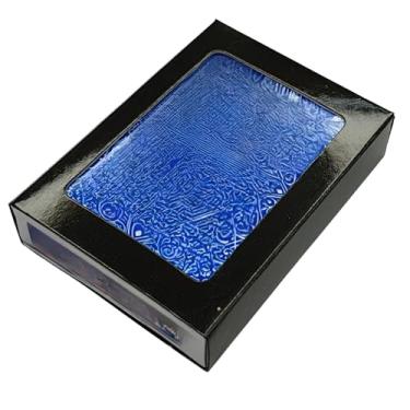 Imagem de MilesMagic Magician's Vanishing Deck Disappearing Appearing Gimmick Cards Case Easy to Learn Mentalism and Baffling Illusion Close Up Magic Trick (Blue Back)