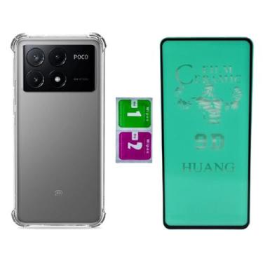 Imagem de Capa Anti Impacto Para Redmi Poco X6 Pro 5g + Pel. Ceramica - Mustangs