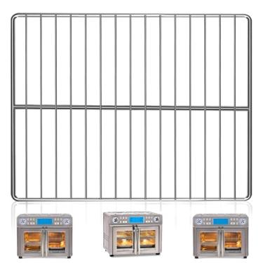 Imagem de GWYXC Grelha Air Fryer para fritadeira Emeril Lagasse Emeril Lagasse Dual Zone 360 Air Fryer Forno 25 QT, 35,5 cm x 29,5 cm Aço Inoxidável Air Fryer Acessórios para Assar Vaporizador Rack de Arame