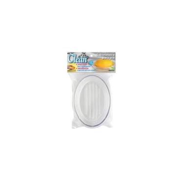 Imagem de Kit C/3 Saboneteira Pia Clean poliestireno cristal Transparente - Bras