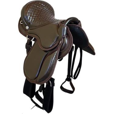 Imagem de Sela australiana gel mangalarga marchador couro Selaria Marçal