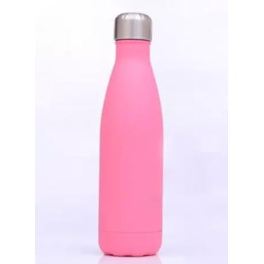 Imagem de Garrafa Térmica Aço Inox Água Gelada (Rosa)