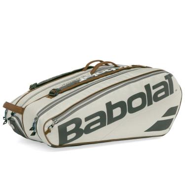Imagem de Raqueteira Babolat Wimbledon X9 Cinza e Marrom