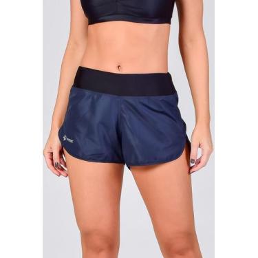 Imagem de Shorts Feminino para Corrida Light Fitae, Azul marinho, G