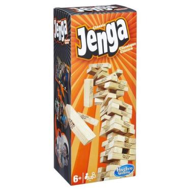 Imagem de Jogo Jenga ClÃssico - Hasbro
