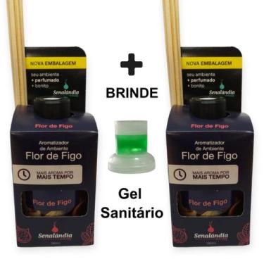 Imagem de 2 Difusor de Aromas de Flor de Figo Marca Senalândia Odorizador Casa L