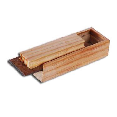 Imagem de Apagador Porta Giz 18x7x5,5 Mdf Envernizado Souza - 2817 - SOUZA & CIA