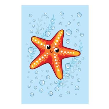 Imagem de Placa Decorativa Infantil Estrela do Mar 30x40 - Quartinhos