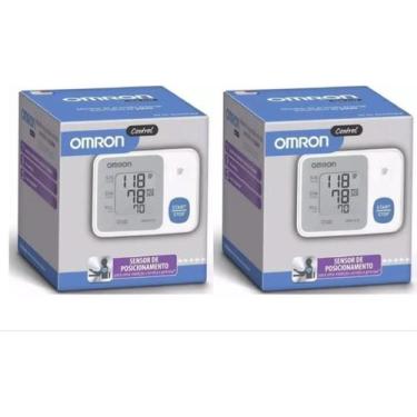 Imagem de Kit 2- Omron Medidor De Pressão Digital De Pulso Omron