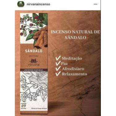 Imagem de Incenso Nirvana - Linha Tradicional - Sândalo
