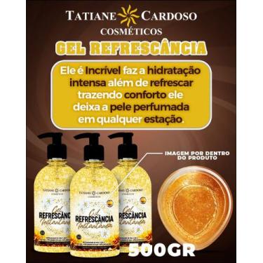Imagem de Gel refrescancia 3 em 1  de  500g - Tatiane cardoso cosméticos 