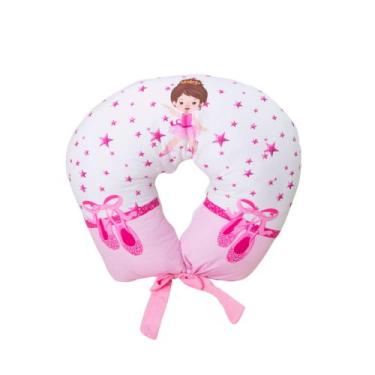 Imagem de Almofada Apoio Amamentação Sublimada Bebê Menina Menino - Maria's Baby