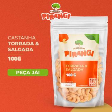 Imagem de 100g Castanhas Pirangi - Primeira qualidade, Torrada e Salgada
