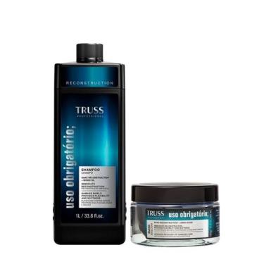 Imagem de Kit TRUSS Uso Obrigatório Shampoo 1000ml + Máscara 180g