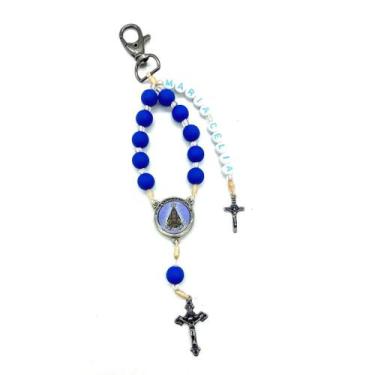 Imagem de Chaveiro Personalizado com 1Nome - Cor Azul(N Sra Aparecida) - Ateliê 