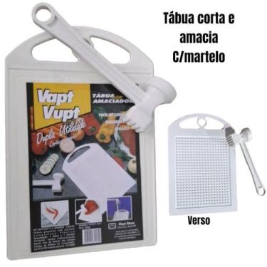 Imagem de Tábua De Carne Corte Com Martelo Amaciador - 013 - ds
