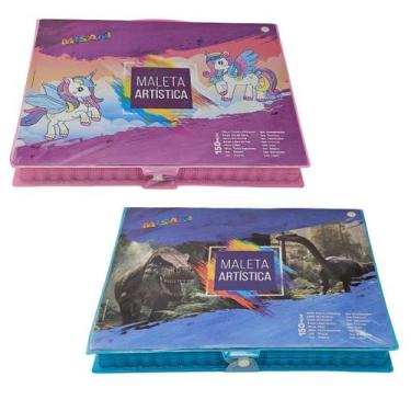 Imagem de Estojo De Pintura 150 Peças Infantil Para Colorir Meninos Meninas - Ge