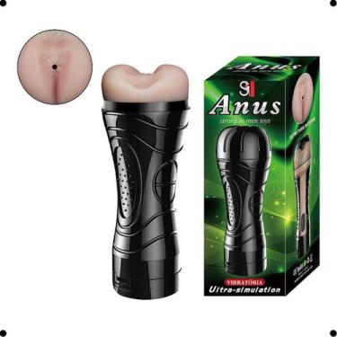 Imagem de Masturbador Masculino Lanterna Ânus em Cyberskin - Papo de Amigas