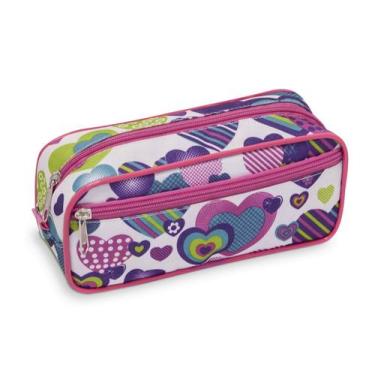 Imagem de Estojo Necessaire LS EE1188 com bolso frontal - LS Bolsas
