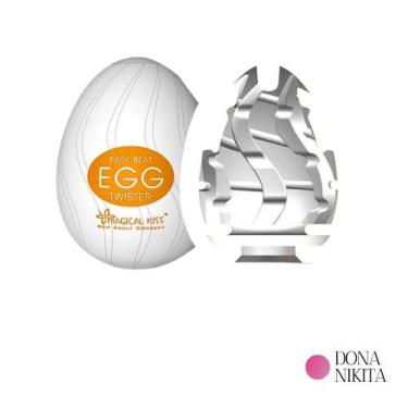 Imagem de Masturbador Masculino Egg Magical Kiss, TWISTER