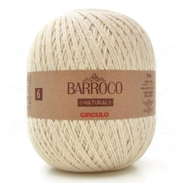 Imagem de Barbante Barroco Natural 700g - CÍRCULO, 4/6 - 6 FIOS - 791M