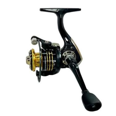 Imagem de Molinete Micro JP SPIDER 400 3 Rolamentos Gold - Jaú Pesca