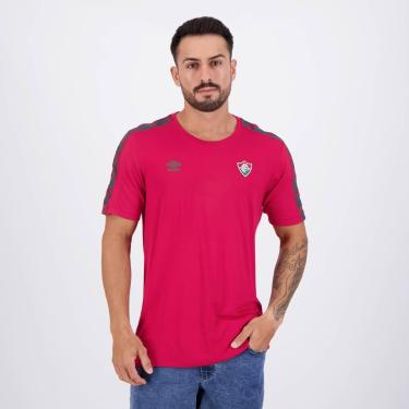 Imagem de Umbro Camisa Masculina Fluminense Concentração 2024, Vinho, P