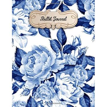 Imagem de Bullet Journal: A4-160 pages - Fleurs - couverture souple glossy - Pointilles - Dot point, bullet journal, dot grid, planner, planning, organizer, journal, Fleurs, Bujo