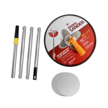 Imagem de MERIGLARE Lixadeira de parede para drywall, profissional, manual, rotativa de 360 ​​graus, para projetos de pintura