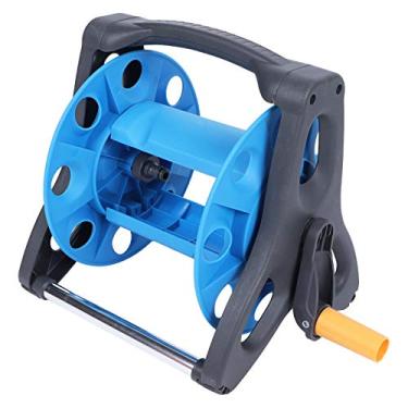 Imagem de Carretel de Mangueira de Jardim Portátil, Rack de Armazenamento de Mangueira Leve para Mangueira Sem Torção de 1/2, Carrinho de Mangueira de água Portátil - Modelo de Carrinho
