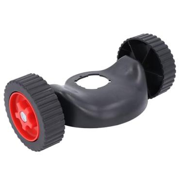 Imagem de Yunseity Roda de suporte para cortador de grama para aparador, rodas Wacker ajustáveis em altura, rodas auxiliares para cortador de grama, roda auxiliar para jardinagem