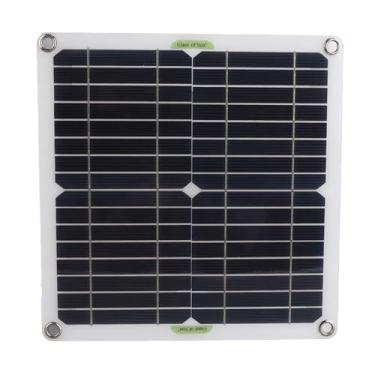 Imagem de Kit de Painel Solar Portátil de 200w 12V, Painel Solar Monocristalino Com Controlador para Camping Acampar Acampamento (10A)