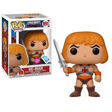 Imagem de Funko POP! Television Master of The Universe #991 - He-Man Flocked SPECIAL EDITION ACOPANHA BOX PIN+CANETA