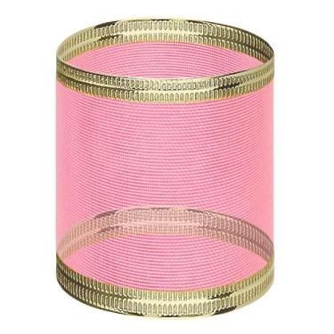 Imagem de Fita Natalina Aramada Voil 7,4cm X 10m Várias Cores - Fitas Regina Wol