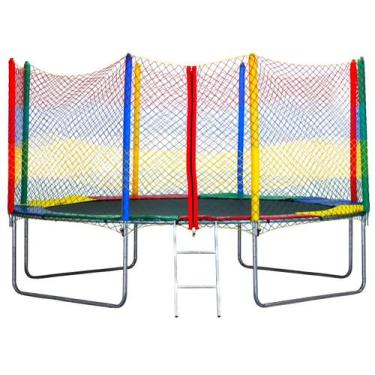 Imagem de Pula Pula Cama Elástica 3.05 Fechamento com Zíper Alta Resistência SUP