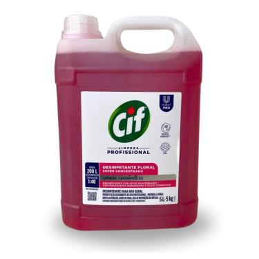 Imagem de Desinfetante Cif Conc Floral 5 Lt