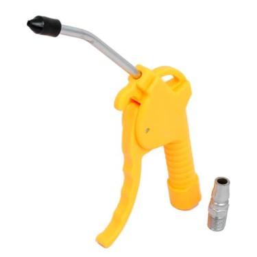 Imagem de Pistola De Ar Comprimido P/Limpeza Bico Longo Engate Rápido Ideal Para Máquinas Oficinas Industrias Domésticos - Limpeza Com Ar Comprimido Projetada Para Alcançar Locais de Difícil Acesso