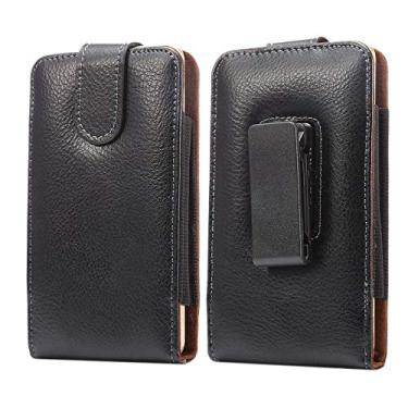 Imagem de Capa giratória de couro vertical com clipe de cinto bolsa para celular para Samsung Galaxy S24 S23 S22 S21 S20 S10 Note 10 A10e / iPhone 16 15 Pro 15 14 13 iPhone 12 11 XR/Google Pixel 8 7a/Nokia C01