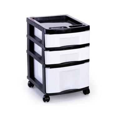 Imagem de Gaveteiro Plástico Organizador 3 Gavetas Cod.661 Agraplast