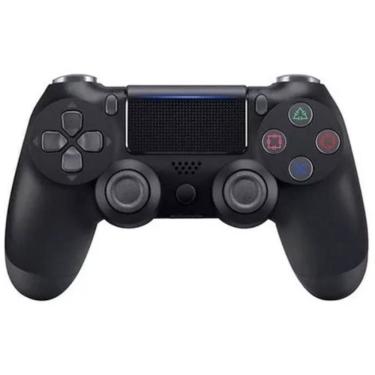 Imagem de Controle Preto Com Fio Para Jogos Em Computador E Console