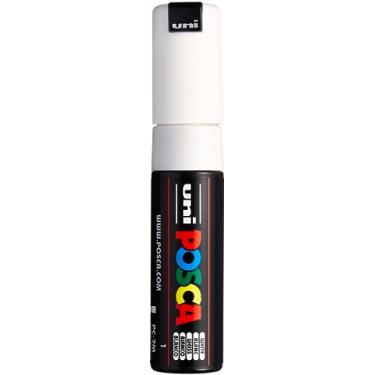 Imagem de Pincel Marcador, Cis, Artesanato, Posca, PC-7M, 4.5/5.5mm, Branca, Caixa Com 6