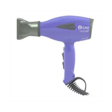 Imagem de Secador de cabelo lion pro 2400w violeta - 127v - Lion do Brasil, 110V