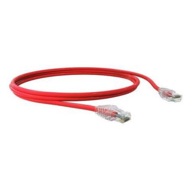 Imagem de Cabo de Rede Patch Cord Vermelho U/UTP Cat.6 CMX 1,5m - FURUKAWA