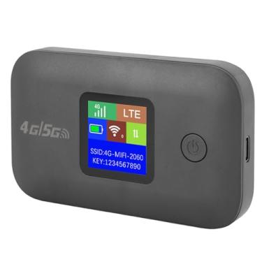 Imagem de Hotspot Móvel 4G LTE, Dispositivo de Ponto de Acesso Com Slot para Cartão SIM, Roteador Portátil Wi Fi Conecta até 8-10 Dispositivos Seguros de Rede Em Qualquer Lugar, 3000mAh 4G