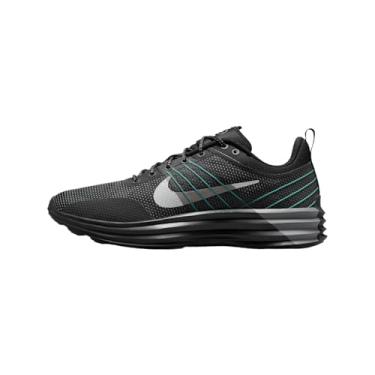 Imagem de Nike Tênis masculino premium Lunar Roam (HV2523-002, preto/cinza claro/verde aurora/poeira fóton), Preto/cinza claro/verde aurora/poeira fóton, 45